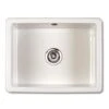 Shaws Classic Inset Or Undermount White Ceramic Single Bowl Kitchen Sink - 595mm X 460mm 2 Shaws Classic Inset Or Undermount White Ceramic Single Bowl Kitchen Sink - 595mm X 460mm -Vado Sale Store shaws scin595