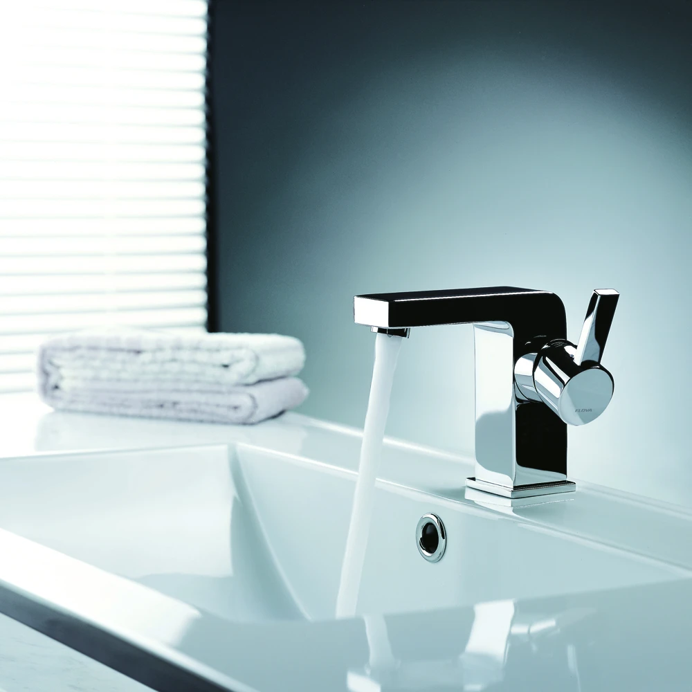 Flova STR8 Mono Basin Mixer With Clicker Waste 4 Flova STR8 Mono Basin Mixer With Clicker Waste - Image 2