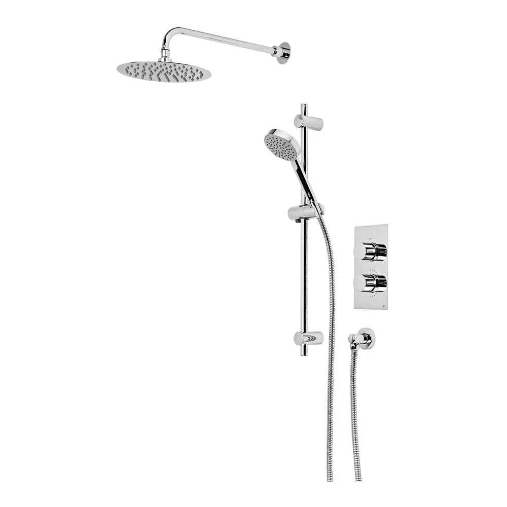 Roper Rhodes Event Round Thermostatic Dual Function Concealed Shower System 3 Roper Rhodes Event Round Thermostatic Dual Function Concealed Shower System