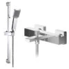Taylor Square Thermostatic Bath Shower Mixer & Slide Rail Kit