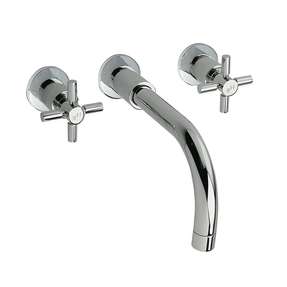 Hudson Reed Tec Crosshead Wall Mounted Basin Mixer 4 Hudson Reed Tec Crosshead Wall Mounted Basin Mixer - Image 2
