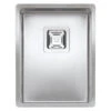 Reginox Texas Single Bowl Undermount Or Inset Stainless Steel Kitchen Sink & Waste - 340 X 440mm