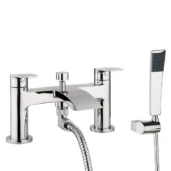 Proflow Tiera Waterfall Bath Shower Mixer With Shower Kit
