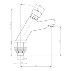 Nuie Non Concussive Commercial Basin Taps -Vado Sale Store ultra tws007 tech