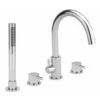 Sagittarius Ergo 4 Hole Bath Filler -Vado Sale Store updated tech