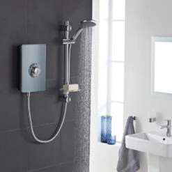 Vado Elegance Metallic & Chrome Electric Shower - 9.5kW