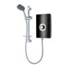 Vado Elegance Black Speckled & Chrome Electric Shower - 9.5kW -Vado Sale Store vado elegance speckled black electric shower kit