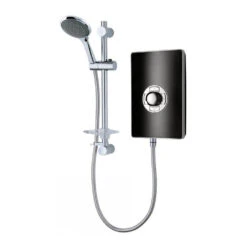 Vado Elegance Black Speckled & Chrome Electric Shower - 9.5kW