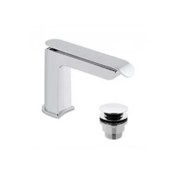 Vado Kovera Mono Basin Mixer Tap With Clicker Waste
