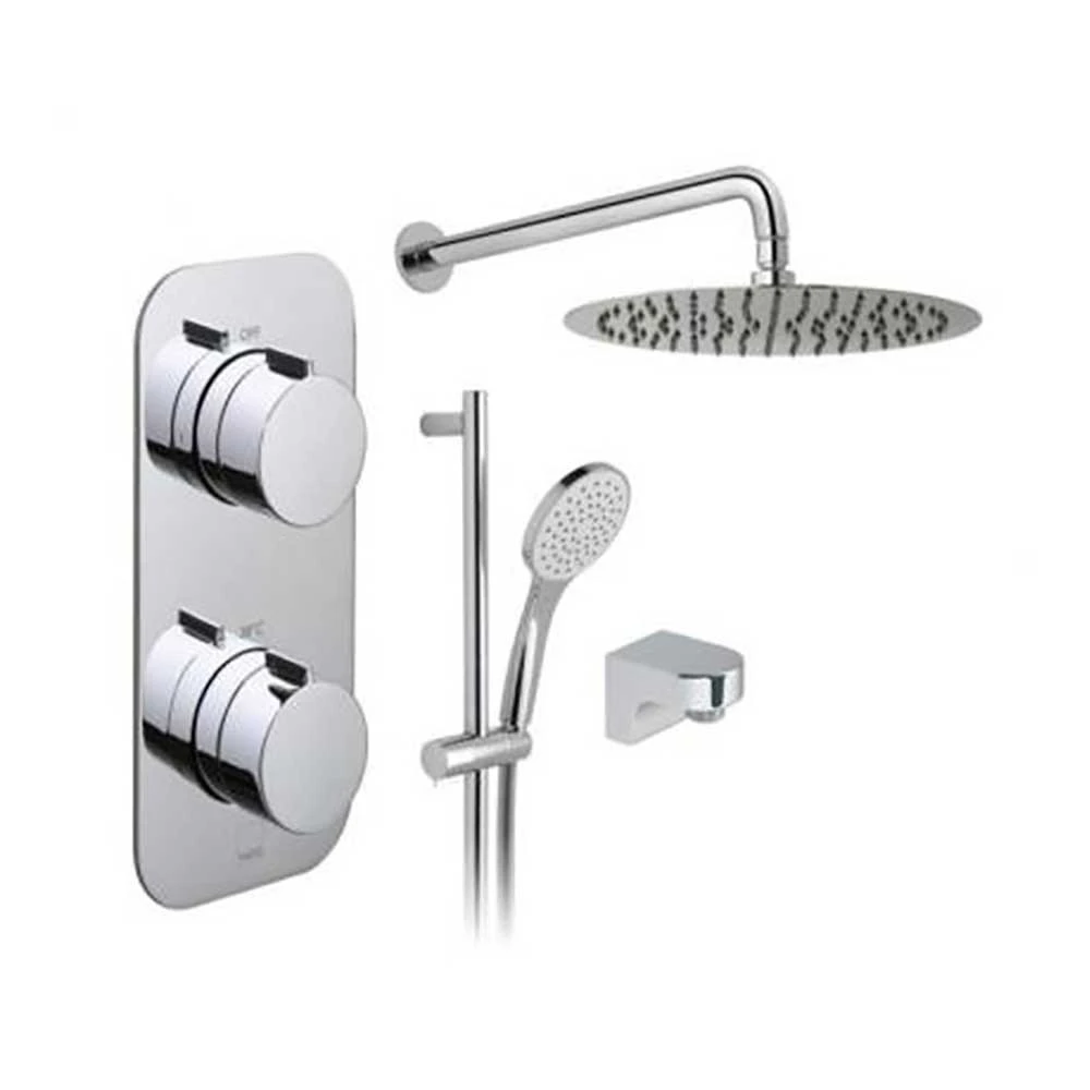 Vado Tablet Altitude 2 Outlet Concealed Thermostatic Shower Valve Package 4 Vado Tablet Altitude 2 Outlet Concealed Thermostatic Shower Valve Package - Image 2