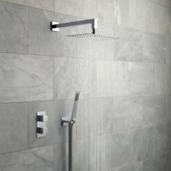 Vado Tablet Notion Vertical Concealed Thermostatic Shower Valve Package 21 -Vado Sale Store vado tablet notion concealed shower set rainfall