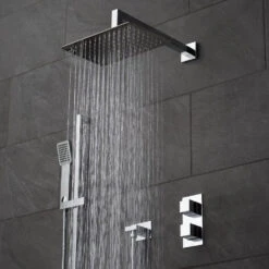 Vado Tablet Notion Vertical Concealed Thermostatic Shower Valve Package 22