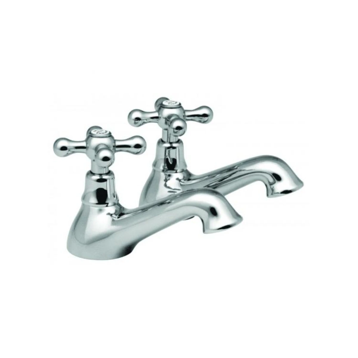 Vado Victoriana Deck Mounted Bath Pillar Taps 3 Vado Victoriana Deck Mounted Bath Pillar Taps