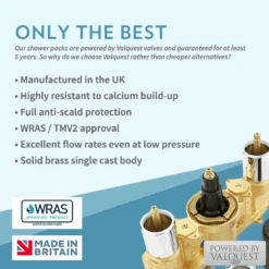 Butler & Rose Genevieve Concealed Thermostatic Shower Valve & Slide Rail Kit -Vado Sale Store valquest why choose 1