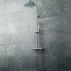 Vado Velo Thermostatic Shower Valve With Rigid Riser, Shower Head & Handset