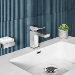 Vellamo Aspire Basin Mixer Tap & Waste 11 Vellamo Aspire Basin Mixer Tap & Waste -Vado Sale Store vellamo aspire basin mixer lifestyle2