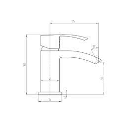 Vellamo City Matt Black Basin Mixer Tap & Waste -Vado Sale Store vellamo city basin tap w clicker waste tech