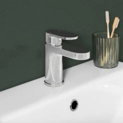 Vellamo Connect Basin Mixer Tap & Waste -Vado Sale Store vellamo connect basin mixer tap lifestyle