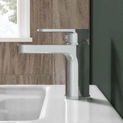 Vellamo Connect Basin Mixer Tap & Waste -Vado Sale Store vellamo connect basin mixer tap lifestyle4