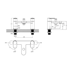 Vellamo Connect Bath Shower Mixer With Handset Kit 9 Vellamo Connect Bath Shower Mixer With Handset Kit -Vado Sale Store vellamo connect bath shower mixer shower kit tech