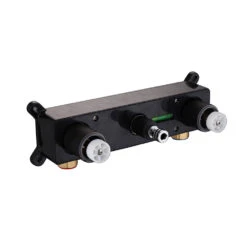 Vellamo Cross Matt Black Crosshead Wall Mounted Tap & Easy Installation Kit 10 Vellamo Cross Matt Black Crosshead Wall Mounted Tap & Easy Installation Kit -Vado Sale Store vellamo easy plumb tap installation kit