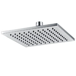 Zachary Concealed Shower Valve, Fixed Head & Shower Handset Kit - 300mm Wall Shower Arm -Vado Sale Store vellamo forte squre abs fixed shower head 200mm cutout