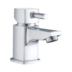 Vellamo Quadro Cloakroom Small Basin Mixer Tap & Waste