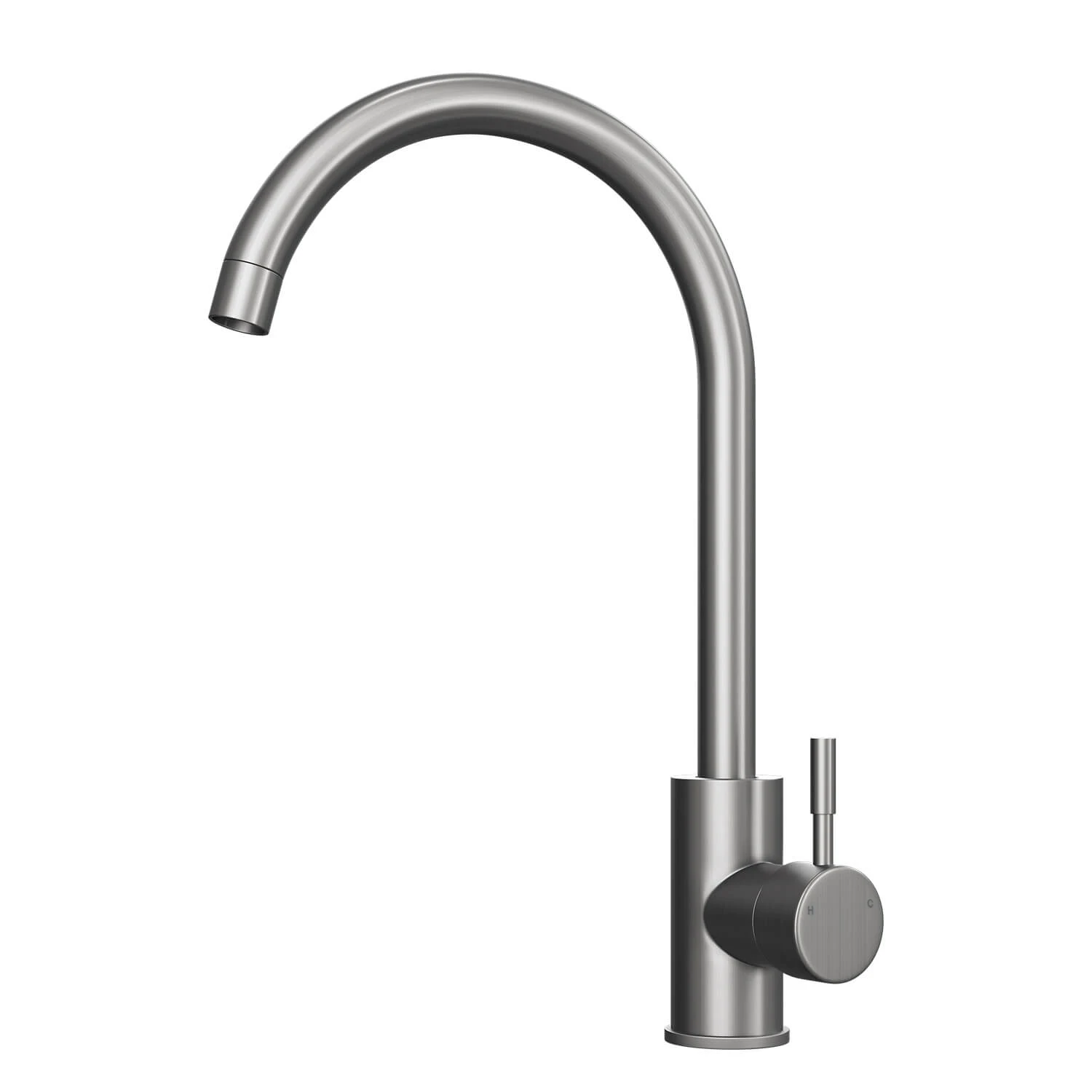 Reginox Harlem 1 Bowl Grey Silvery Granite Composite Sink & Waste Kit And Vellamo Revolve Stainless Steel Mono Kitchen Mixer 6 Reginox Harlem 1 Bowl Grey Silvery Granite Composite Sink & Waste Kit And Vellamo Revolve Stainless Steel Mono Kitchen Mixer - Image 4