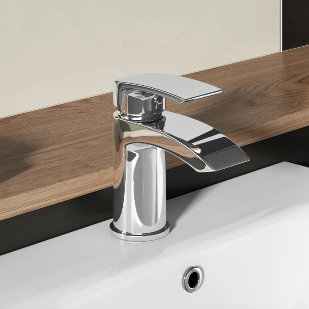 Vellamo Swift Mono Basin Mixer Tap & Waste 7 Vellamo Swift Mono Basin Mixer Tap & Waste - Image 5