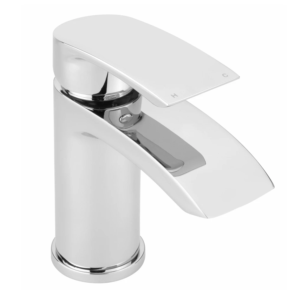 Vellamo Swift Mono Basin Mixer Tap & Waste 4 Vellamo Swift Mono Basin Mixer Tap & Waste - Image 2