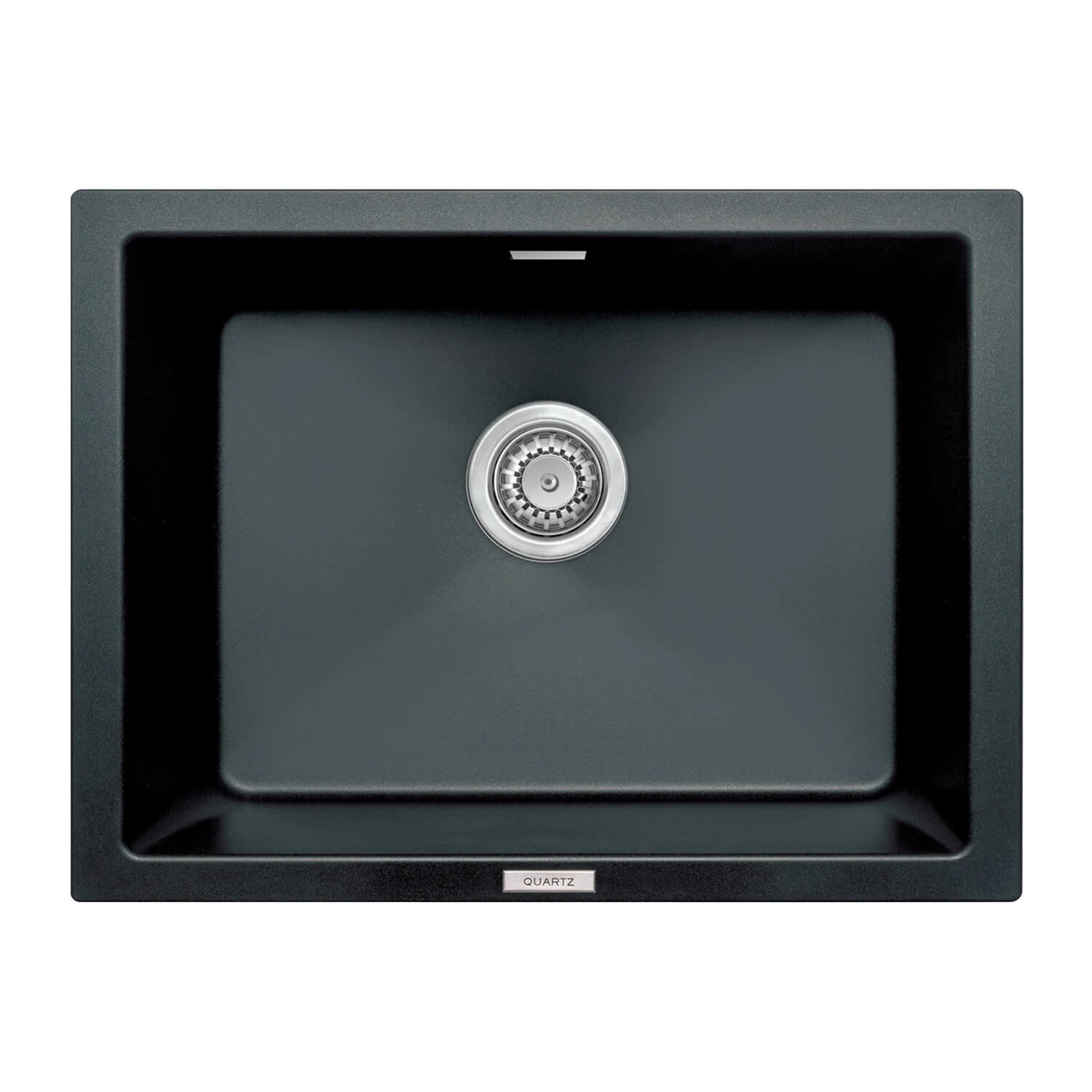 Vellamo Terra Large 1 Bowl Graphite Grey Granite Composite Inset / Undermount Kitchen Sink & Waste - 610 X 460mm 9 Vellamo Terra Large 1 Bowl Graphite Grey Granite Composite Inset / Undermount Kitchen Sink & Waste - 610 X 460mm - Image 7