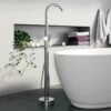 Vellamo Twist Freestanding Bath Shower Mixer Tap