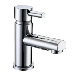Vellamo Twist Chrome Basin Mixer Tap & Waste -Vado Sale Store vellamo twist round basin mixer tap single lever