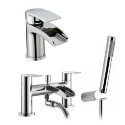 Vellamo Venta Basin Mixer & Bath Shower Mixer Pack