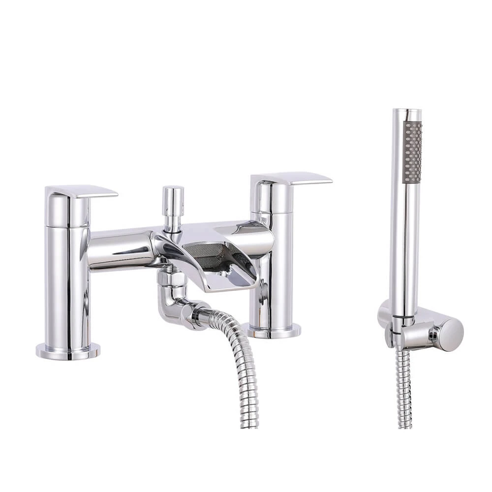 Vellamo Venta Waterfall Bath Shower Mixer With Shower Kit 4 Vellamo Venta Waterfall Bath Shower Mixer With Shower Kit - Image 2