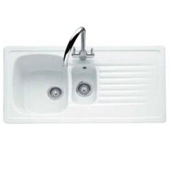 Villeroy & Boch Medici Ceramic 1.5 Bowl Sink With Drainer - 1000 X 510mm