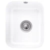 Villeroy & Boch Cisterna 45 White Ceramic Single Bowl Undermount Kitchen Sink - 370 X 435mm -Vado Sale Store villeroyboch 6704r1