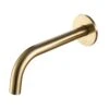 VOS Bath/Basin 250mm Spout - Brushed Brass -Vado Sale Store vos bath basin 200 spout brushed brass