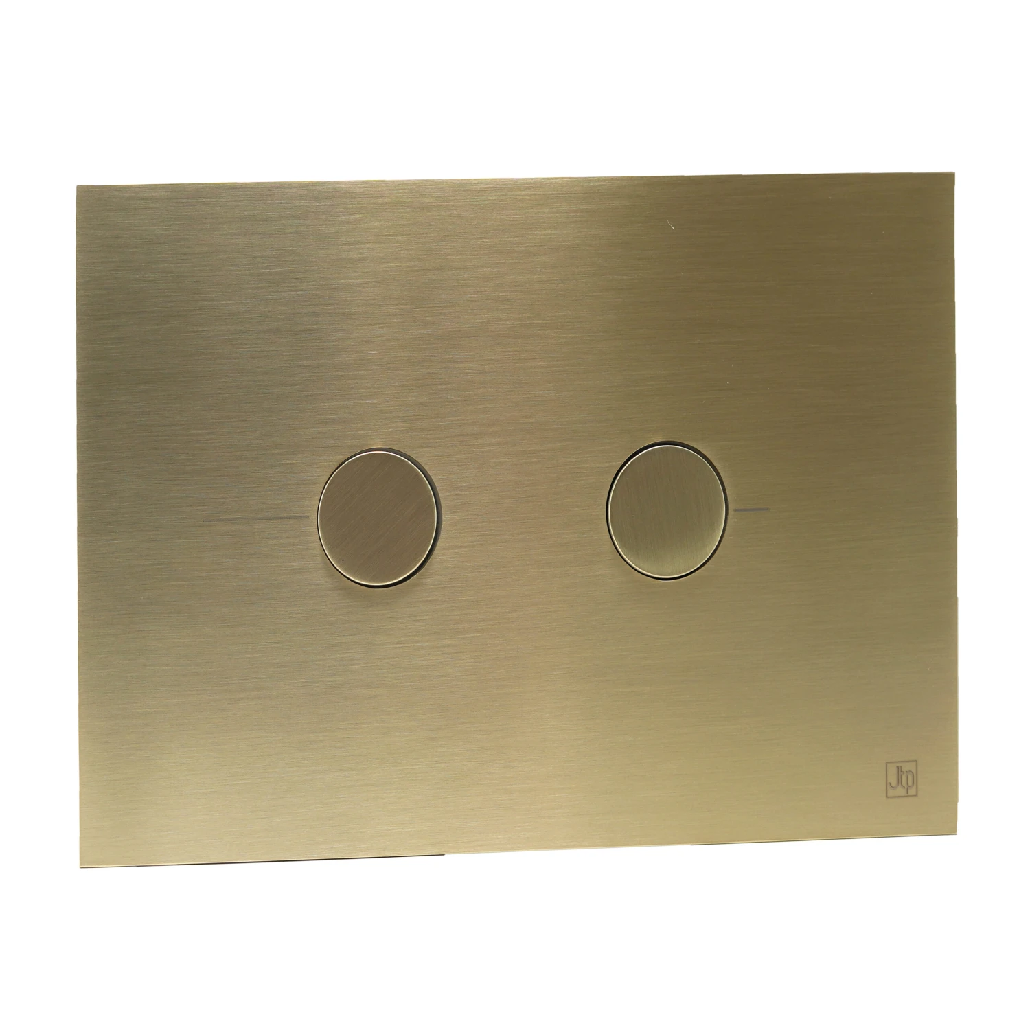 VOS Stainless Steel Pneumatic Flush Plate - Brushed Brass 8 VOS Stainless Steel Pneumatic Flush Plate - Brushed Brass - Image 6