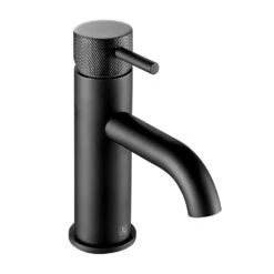 VOS Single Lever Basin Mixer With Designer Handle - Matt Black -Vado Sale Store vos single lever basin mixer designer matt black