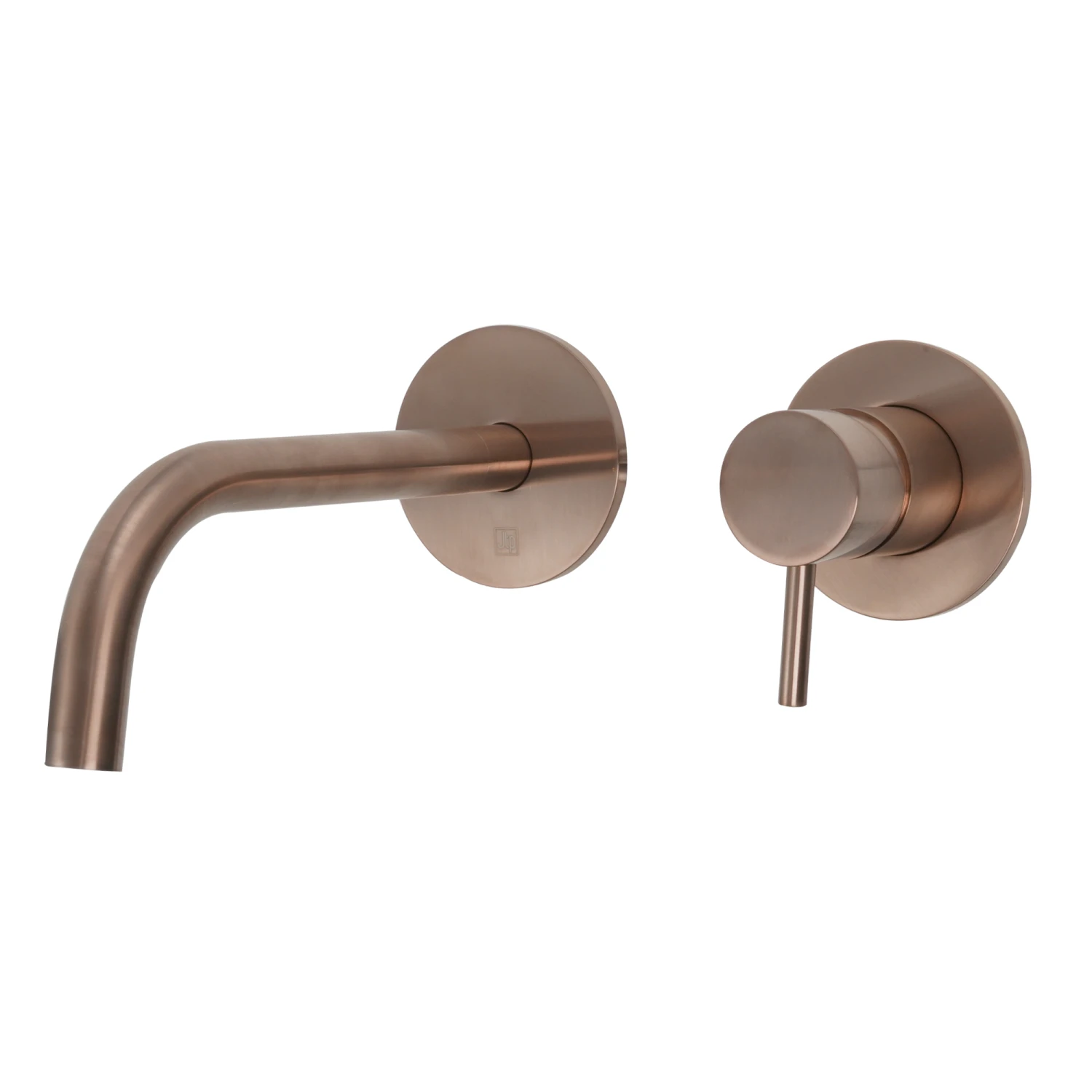 VOS Single Lever Wall Mounted Basin Mixer - Brushed Bronze 4 VOS Single Lever Wall Mounted Basin Mixer - Brushed Bronze - Image 2