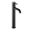 VOS Tall Single Lever Basin Mixer With Designer Handle - Matt Black -Vado Sale Store vos tall lever basin tap designer matt black