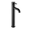 VOS Tall Single Lever Basin Mixer - Matt Black
