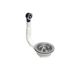 Rangemaster Chrome Waste Kit For Single Bowl Sinks