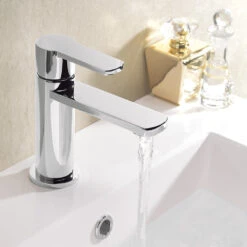 Crosswater Wisp Monobloc Basin Tap - Matt Black -Vado Sale Store wp110dnc life