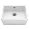Caple Yorkshire Single Bowl White Ceramic Belfast Kitchen Sink - 595 X 475mm 1 Caple Yorkshire Single Bowl White Ceramic Belfast Kitchen Sink - 595 X 475mm -Vado Sale Store york cutout