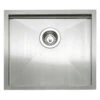 Caple Zero Inset Or Undermount Brushed Stainless Steel Drainer & Waste Kit - 500 X 450mm -Vado Sale Store zerod45 cutout