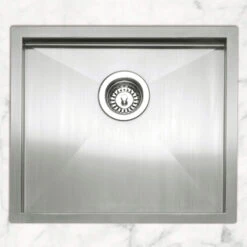 Caple Zero Inset Or Undermount Brushed Stainless Steel Drainer & Waste Kit - 500 X 450mm 8 Caple Zero Inset Or Undermount Brushed Stainless Steel Drainer & Waste Kit - 500 X 450mm -Vado Sale Store zerod45 lifestyle 2