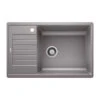 Blanco Zia XL 6 S Compact 1 Bowl Inset Anthracite Silgranit Composite Kitchen Sink & Waste With Reversible Drainer - 780 X 500mm 1 Blanco Zia XL 6 S Compact 1 Bowl Inset Anthracite Silgranit Composite Kitchen Sink & Waste With Reversible Drainer - 780 X 500mm -Vado Sale Store zia xl 6 s compact alumetallic product shot cropped